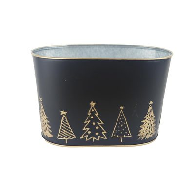 Vánoční květináč oválný K3911/2 - 22,5 cm{% if product.brand.name %} – Morex{% endif %}