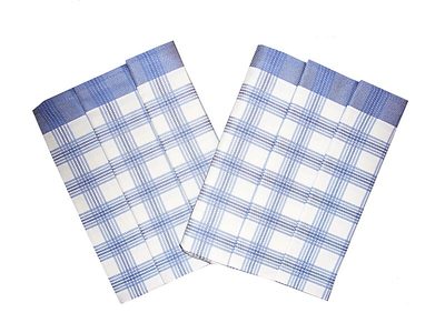 Utěrka Bambus Kostka velká modrá 50x70 cm 3 ks{% if product.brand.name %} – Svitap{% endif %}