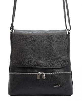 Kožená dámská crossbody kabelka černá{% if product.brand.name %} – MiaMore{% endif %}