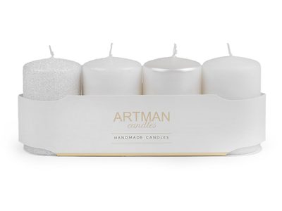 Adventní svíčky válec 6x9 cm{% if product.brand.name %} – Stoklasa{% endif %}