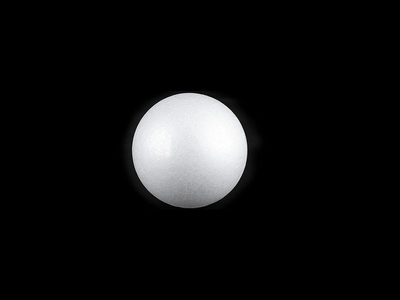 Koule Ø2,5 cm polystyren balení 20 ks – fotka 1