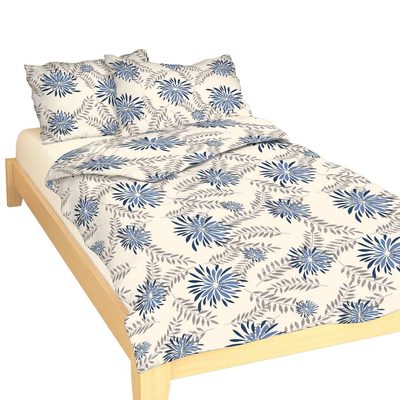 Povlečení flanel Chrpa modrá 140x200, 70x90 cm{% if product.brand.name %} – Dadka{% endif %}