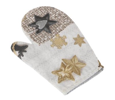 Vánoční Kuchyňská chňapka - chňapka 28x18 cm vánoční zvoneček{% if product.brand.name %} – Bellatex{% endif %}