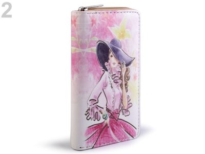 Dámská peněženka 10x19 cm{% if variant.name %} – 2 pudrová{% endif %}
