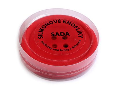 Silikonové knoflíky sada 4 ks{% if product.brand.name %} – Stoklasa{% endif %}