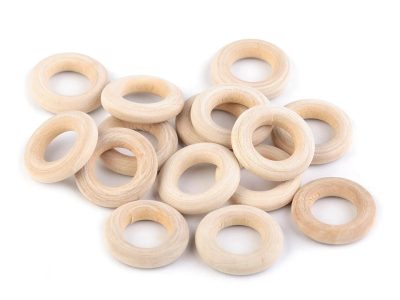 Dřevěný kroužek Ø12 mm 10 kusů{% if product.brand.name %} – Galanterka{% endif %}