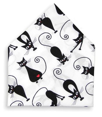 Bavlněný šátek kočky 65x65 cm{% if product.brand.name %} – Galanterka{% endif %}