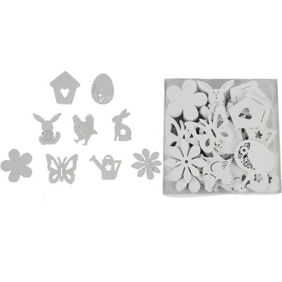 Dekorace mix 72ks D3033 - 2,2 - 3,7 x 0,2 x 3 - 3,8 cm{% if product.brand.name %} – Morex{% endif %}