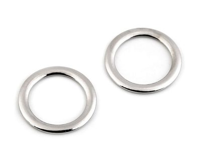 Spona / oděvní kroužek Ø28 mm plochý 2 ks{% if product.brand.name %} – Galanterka{% endif %}