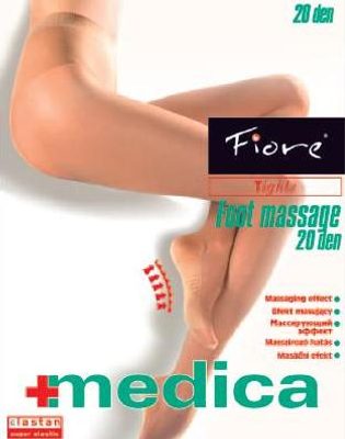 Zdravotní punčochy FOOT MASSAGE 20 den{% if product.brand.name %} – Fiore{% endif %}