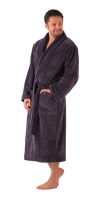 Tmavě šedý župan Tampa 21 49 9551{% if variant.name %} – M{% endif %}
