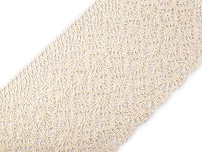 Bavlněná krajka paličkovaná šíře 14 cm METRÁŽ{% if product.brand.name %} – Stoklasa{% endif %}