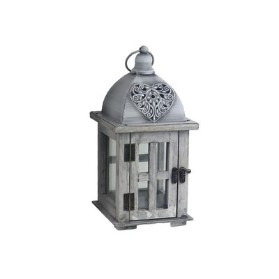 Dřevěná lucerna D7098/A - 29.5cm{% if product.brand.name %} – {% endif %}