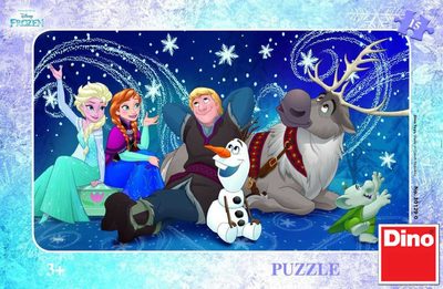 Puzzle Sněhové vločky Frozen 25x15,5cm 15 dílků{% if product.brand.name %} – {% endif %}