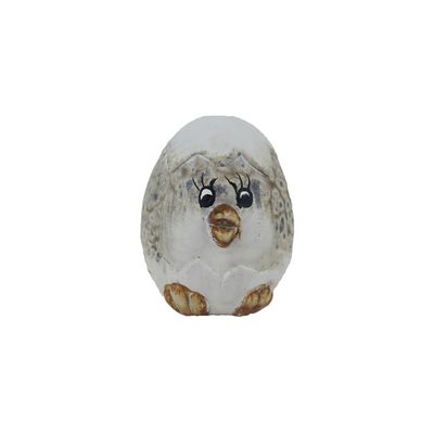 Dekorace kuřátko ve skořápce X7711/1 - 4,5*3,8*4,7cm{% if product.brand.name %} – {% endif %}
