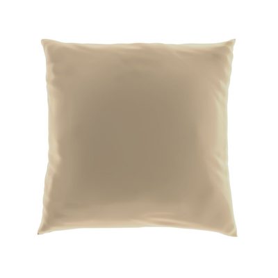 Povlak na polštář saténový LUXURY COLLECTION béžový - 70x90cm