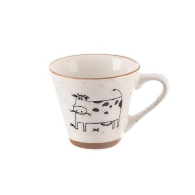 Hrnek porcelánový STATEK kráva espresso 70 ml O0546{% if product.brand.name %} – Morex{% endif %}