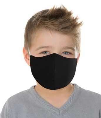 Bavlněná rouška dětská BLACK 13 cm{% if product.brand.name %} – Bellatex{% endif %}