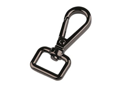 Kovová karabina průvlek 15 mm{% if variant.name %} – 3 nikl černý{% endif %}