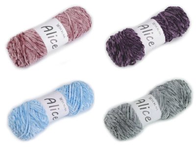 Pletací žinylková příze Alice 100 g{% if product.brand.name %} – Stoklasa{% endif %}