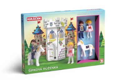 IGRÁČEK - Šípková Růženka - kreativní set s pohádkou – fotka 3