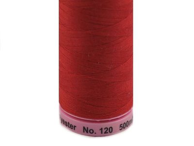 Univerzální polyesterové nitě návin 500 m Aspo Amann{% if variant.name %} – 0105 Chili Pepper{% endif %}