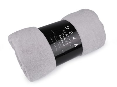 Deka mikroflanel 150x200 cm{% if variant.name %} – 17 šedá sv.{% endif %}