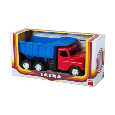 auto Tatra 148 modro-červená, plastová 30cm – fotka 2