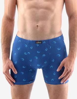 GINA pánské boxerky delší nohavička, šité, s potiskem 74150P{% if product.brand.name %} – Gina{% endif %}