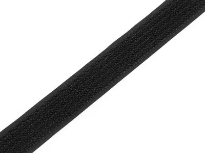 Suchý zip háček a plyš na jedné stuze šíře 20 mm METRÁŽ{% if variant.name %} – černá{% endif %}