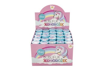 Bublifuk 50ml jednorožec 11cm – fotka 2