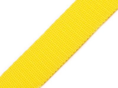 Popruh polypropylénový šíře 20 mm 5 metrů{% if variant.name %} – 10 žlutá{% endif %}