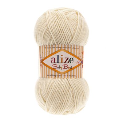 Akrylová příze anti-pilling Baby Best 100 g{% if variant.name %} – 62 vanilková{% endif %}