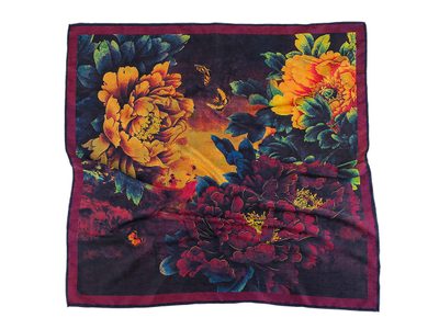 Saténový šátek 70x70 cm{% if variant.name %} – 29 bordó{% endif %}