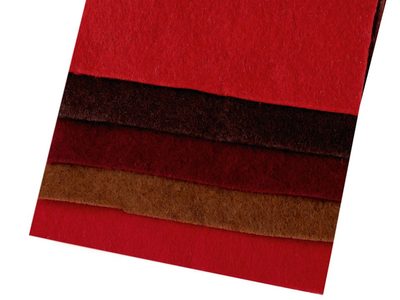 Barevná sada dekorativních filců plstí 10x45 cm{% if variant.name %} – mix č. 3{% endif %}