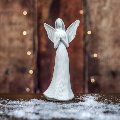 Dekorace anděl 20 cm X2761 – fotka 1