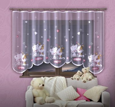 Dětská kusová záclona Best Friends 150x300 cm{% if product.brand.name %} – Olzatex{% endif %}