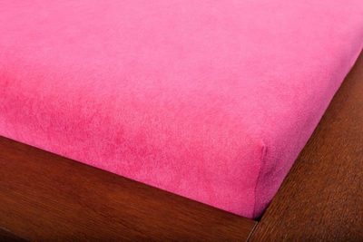 Sytě růžová froté prostěradla – fotka 1