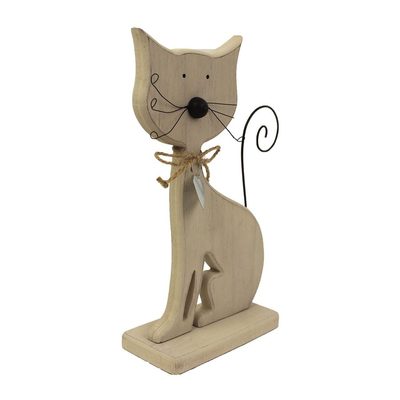 Kočka dekorační D1904/2 - 23 cm – fotka 2