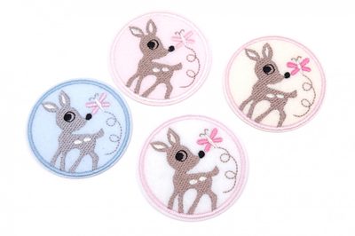 Nažehlovačka kulatá srneček 5 cm{% if product.brand.name %} – Galanterka{% endif %}