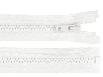 Kostěný zip YKK No 3 délka 60 cm{% if variant.name %} – 501 bílá{% endif %}