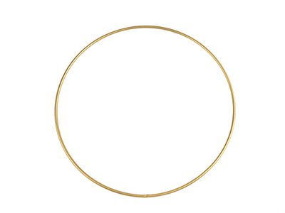 Kovový kruh na lapač snů / k dekorování Ø20 cm{% if variant.name %} – 2 zlatá{% endif %}