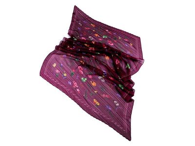 Šála plisovaná s květy{% if product.brand.name %} – Stoklasa{% endif %}