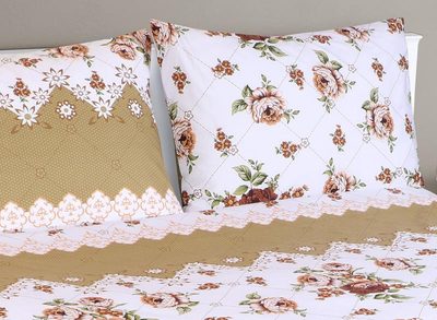 Bavlněné povlečení na dvoudeku Hnědá 90/307{% if variant.name %} – 220x200 cm, 2ks 70x90 cm (220 cm šířka x 200 cm délka){% endif %}