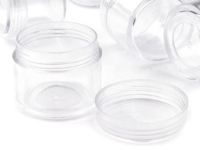 Plastová dóza 3,2x3,8 cm šroubovací{% if product.brand.name %} – Galanterka{% endif %}