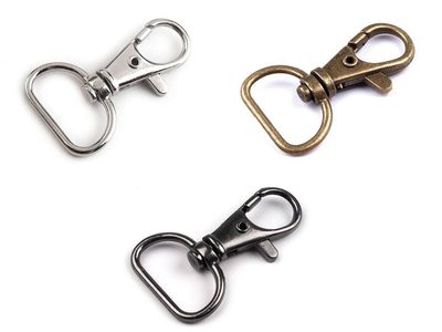 Kovová karabina průvlek 18 mm 5ks{% if product.brand.name %} – Galanterka{% endif %}