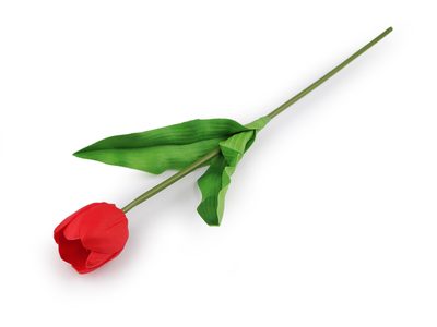 Umělý tulipán dlouhý{% if variant.name %} – 5 červená{% endif %}