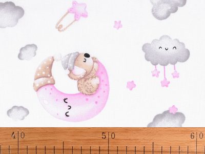 Bavlněná látka / plátno medvídek koala METRÁŽ{% if product.brand.name %} – Stoklasa{% endif %}