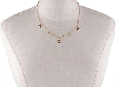 Náramek z nerezové oceli dvojitý, hvězdička{% if product.brand.name %} – Stoklasa{% endif %}