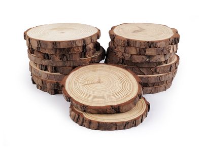 Přírodní dřevěné kolečko / podložka k domalování a dotvoření Ø16 cm{% if product.brand.name %} – Stoklasa{% endif %}